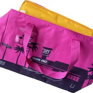 Pink limited edition Trader Joe's cooler bag NWT